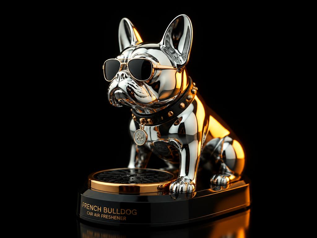 Luxusná kovová autovôňa Bulldog ako darček zadarmo